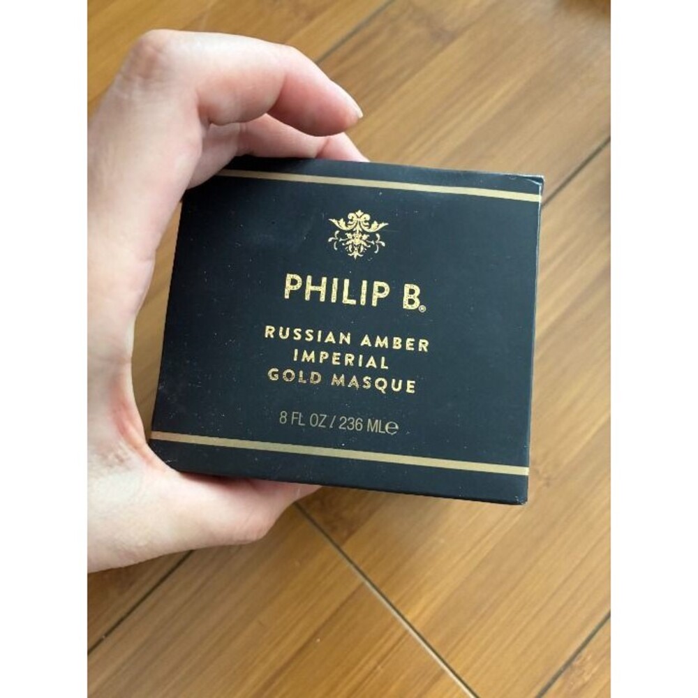 Philip B Russian Amber Imperial Gold Masque NWT 8 FL OZ 236 ML